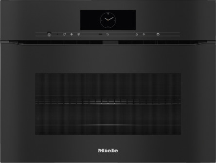 Духовой шкаф Miele с СВЧ H7840BMX OBSW чёрный обсидиан
