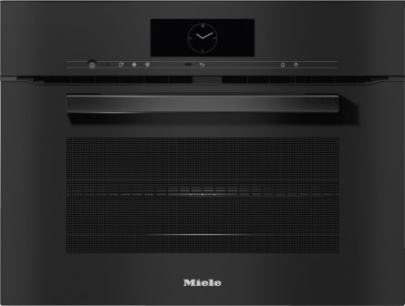 Духовой шкаф Miele с СВЧ H7840BM OBSW чёрный обсидиан