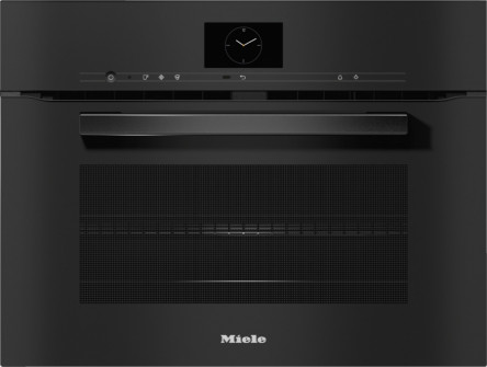 Духовой шкаф Miele с СВЧ H7640BM OBSW чёрный обсидиан