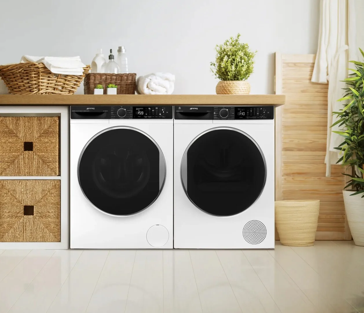 Скидка 10% на стиральные и сушильные машины SMEG